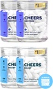 Cheers R&R Combo | Restore + Relief | Feel Better After Drinking & Support Your Liver | DHM, L-Cysteine, Milk Thistle, Ginger, White Willow Bark, Caffeine, L-Theanine | 24 Doses Each | Supplements
