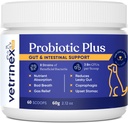 Probiotic - Coprophagia Treatment for Dogs - Stop and Prevent Dog from Eating Poop - No Stool Eating, Deterrent and Prevention - Probiotics Powder for Cats, Dogs & Puppies