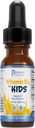 Premier laboratoire de recherche Vitamine D3 pour les enfants - gouttes de vitamine D pour les enfants, Vitamine D liquide pour les enfants, 400 UI par portion, soutient le développement sain du cerveau - 0,43 fl oz