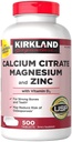 Kirkland Signature Calcium Citrate 500mg (500 Tablets)