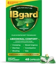 IBgard Gut Health Supplement, Peppermint Oil Capsules for Abdominal Comfort, 48 Capsules