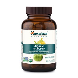 Himalaya USDA Organic Garcinia Cambogia Herbal Supplement,600 mg,60 Caplets