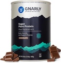 Gnarly Nutrition Vegan Plant Protein – Chocolate Vegan Protein Powder, NSF Sport Certified – Meal Replacement, Daily Nutritional Boost – Lactose Free Powder – Chocolate, 28.2 oz
