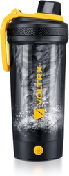 VOLTRX Shaker Bottle, Gallium USB C Rechargeable Electric Protein Shake Mixer, Shaker Cups for Protein Shakes and Meal Replacement Shakes, BPA Free, Made with Tritan, 24oz