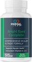 Primal Santé Yeux Brillants Complète - Santé Oculaire et Maculaire - Vision claire - Formule Lutéine et Zeaxanthin - Vision saine - Soulage la souche oculaire de la lumière bleue - Supplément alimentaire - 30 capsules