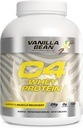 Cellucor C4 Whey Protéine en poudre, Vanilla Bean - 25g Protéine, 0g Sucre ajouté, 130 calories par portion, soutient la récupération musculaire, 66 portions, Premium Whey pour post-travail