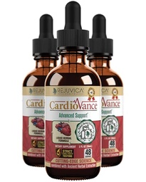 CardioVance - Heart Health & Cardiovascular Support Supplement - Liquid Delivery for Better Absorption - Hawthorne, Hibiscus, Arjuna, Olive Leaf & More!