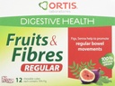Ortis Fruit & Fibre Cubes 12 fruit cubes