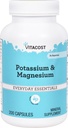 Vitacost Potassium & Magnesium - 200 Capsules