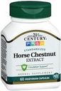 21st Century Horse Chestnut Seed Extract Capsules végétariennes - 60 ct, boîte de 3