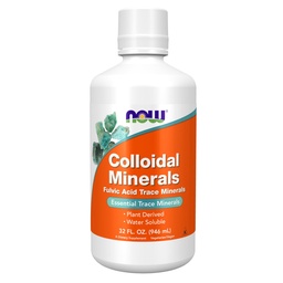 MAINTENANT compléments alimentaires, minéraux colloïdaux liquides, dérivés végétaux, minéraux traces essentiels, 32-Ounce
