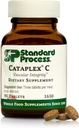 Standard Process Cataplex C - Immune Support, Adrenal Support, and Skin and Bone Health Supplement with Vitamin C, Magnesium Citrate, Calcium, Sunflower Lecithin, and More - 90 Tablets