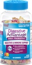 Avantage digestif, Gummy probiotique pour les adultes, 60 gummies, sans gluten, survive 100 fois mieux, arômes de fruits assortis, soutient la santé digestive