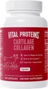 Vital Proteins Cartilage Collagen Pills, Type II Collagen & Chondroitin Sulfate Supplement for Recovery & Healthy Hair, Skin, Nails and Joints - 750 mg Serving with 120 Capsules
