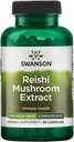 Swanson Reishi Mushroom Extract 500 Milligrams 90 Capsules