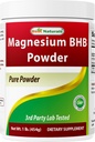 Meilleurs naturels Magnésium BHB poudre 1 Lb