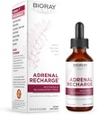BIORAY Recharge adrénale clinique - 2 fl oz - Restaurer et rajeunir la teinture d'alcool - Non-OGM, végétalien, sans gluten