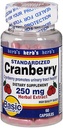 Basic Vitamins Cranberry 250 mg Herbal Extract Capsules - 60 ct, Pack of 2