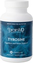 Dr Amen BrainMD Tyrosine - 120 capsules - Promotion de la concentration mentale, de la clarté et de l'alerte - Sans gluten - 60 portions