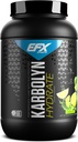 EFX Sports Karbolyn Hydrate | Carbohydrate Powder + Electrolytes | Sugar Free Sports Drink Mix | Fuel & Hydration | Stimulant Free | 66 Servings (Lemon Lime)