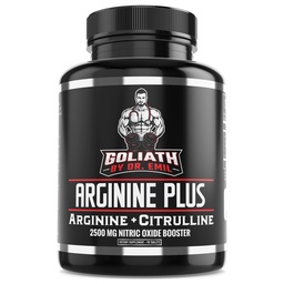Dr Emil's ARGININE Plus - L Arginine + L Citrulline - 2500 MG High Dose NO Booster Comprimés - Supplément d'oxyde nitrique pour la vasculaire et la santé cardiaque (Arginine AAKG et Citrulline Malate 2:1)
