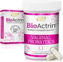 Bioactrine Probiotiques vaginaux pour les femmes - Traitement de la vaginose bactérienne formulationnée, l'infection des levures et le soulagement de la vaginite - Traitement BV pour les femmes Probiotique- pH Vaginite féminine Soutien - 56 pilules