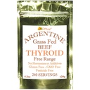Poudre de thyroïde de boeuf - herbe fédérée et finie Argentine (4,2 oz)