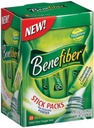 Benefiber Fibre sans sucre sur les paquets de bâton Go, non aromatisé, 28 ea (paquet de 9)