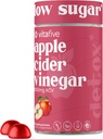 vitafive Apple Cider Vinegar Gummies, 500mg of Apple Cider Vinegar per Gummy, Boost Gut Health, Colon Support, Vegan, Gluten Free (50 Ct)