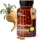 Plant Therapy Maca Root Capsules fabriqués aux États-Unis 4 mois d'approvisionnement soutient la santé sexuelle, l'humeur, l'énergie et réduit les suppléments de tension pour les hommes et les femmes 120 Capsule végétarienne