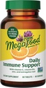 MegaFood Daily Immune Support - Immune Support Supplement with Vitamin C, Vitamin D, Zinc, Astragalus Root, and More - Vitamins for Women & Men - Non-GMO - Made Without 9 Food Allergens - 60 Tabs