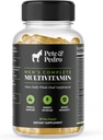 Pete & Pedro hommes complet une fois par jour multivitamines de nourriture entières.com supplément pour aider avec le soutien musculaire, l'énergie et l'immunité.