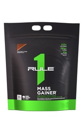 Règle 1 Protéines Gaineur de masse - Formule de gain de poids haute-Calorie avec 1 220+ Calories, 250g+ Mélange complexe de glucides, 40g Protéine tout-Whey par portion (16 portions, fudge de chocolat)
