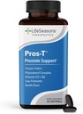 Pros-T - Supplément de soutien de la prostate - Saw Palmetto, Phytostérol, Zinc, Bouilloire, Vitamine D-3 et B6 - Promouvoir une fonction de la prostate saine et un flux urinaire normal - Améliorer l'intégrité des tissus - 60 Softgels