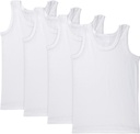 Brix Boys Tank Top - 100% coton Super Soft 4 Pack de nouveauté.