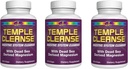 7 lumières Temple Cleanse3-Pack spécial, Magnésium, à base d'oxygène Colon Cleanse detox, soulage la constipation occasionnelle sans gaz ni ballonnement, corps detox et nettoyage pour les femmes et les hommes