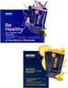 BeMe BeHealthy & BeZen Bundle - Probiotiques liquides et suppléments de glycinate de magnésium L-Theanine