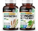 BIO KRAUTER Horsetail 100 Capsules & Sting Nettle 100 Capsules
