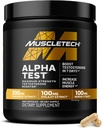 MuscleTech Testosterone Booster for Men, AlphaTest - T-Boost Mens Supplement with Tribulus Terrestris & Boron - Daily Male Gym Workout Supplements for Muscle Growth, Stamina & Energy - 240 Pills