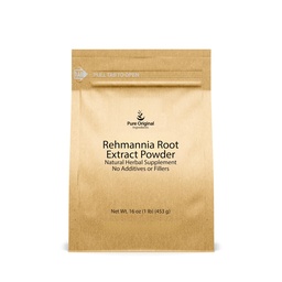 PURE ORIGINAL INGREDIENTS Rehmannia Root Extract Powder (1 lb) Non-GMO, Chinese Foxglove, Traditional Herbal Supplement