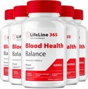 Lifeline 365 Pills Advanced Blood Support Formula Supplement, Lifeline365 Blood Capsules - Maximum Strength, Lifeline 365 All Natural Formula Pills, Lifeline 365 Blood Support Reviews (5 Pack)