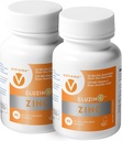 Zinc MG25+VC Dual Pack | Daily Zinc Gluconate + Vitamin C | 25mg + 270mg | Clean Formula, Vegan-Friendly, (2 Bottles, 120 Vegetarian Capsules)