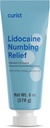Curiste 5% Crème Lidocaïne Résistance maximale Relief de la douleur topique - 6 oz (170 g) XL Tube - Nombre Formulation rapide et efficace de nombre - (1 Pack - 6 oz Tube)