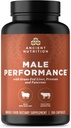 Suppléments d'organes nutritionnels anciens pour les hommes, capsules complexes d'organes gras et sauvages, foie, prostate, pancréas soutient la performance masculine, le vieillissement en santé, 180 Ct