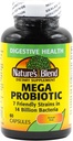 Natures Blend Mega Probiotic Capsules, 60 Count Per Bottle