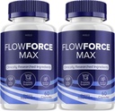 (2 Pack) FlowForce Max Supplement Advanced Energy, Supplement for Men, Flow Force Max, Supplements Flowforce Max for Men Health Supplement, FlowForce Max Reviews (120 Capsules)