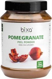 bixa BOTANICAL Pomegranate Peel Powder | Herbal Tea, Skincare & DIY Beauty | Punica Granatum, Ayurvedic Herbal Supplement | Gluten Free, Non-GMO, Steam Treated, Vegan, 100% Pure | 1 lb / 16oz