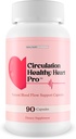 Circulation Healthy Heart Pro - Notre meilleur supplément de flux sanguin sain - mauvais suppléments de circulation pour un flux sanguin avancé - Supplément de circulation sanguine pour améliorer le flux sanguin - Bon flux sanguin