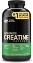 Optimum Nutrition Micronized Creatine Monohydrate Capsules, Keto Friendly, 2500mg, 300 Capsules (Packaging May Vary)