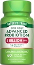 Nature's Truth Probiotics Capsules | 3 Billion CFU | 60 Count | for Men and Women | 14 Strains | Non-GMO & Gluten Free Supplement